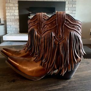 Corral Fringe Bootie